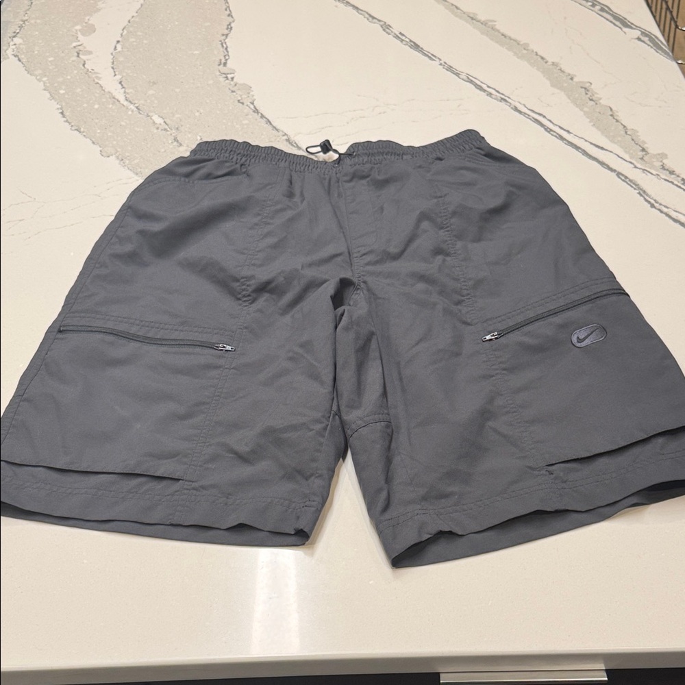 Nike Men's Charcoal Athletic Shorts